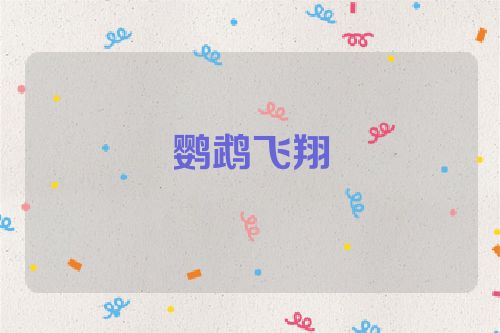 鹦鹉飞翔