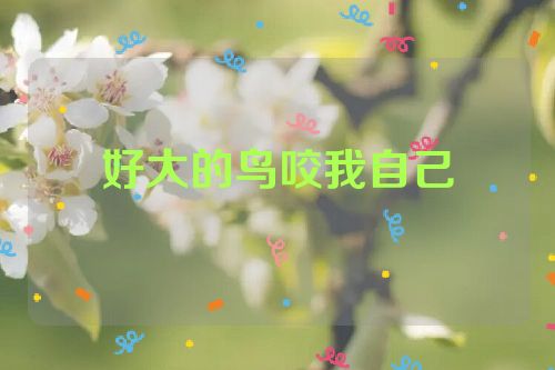 好大的鸟咬我自己