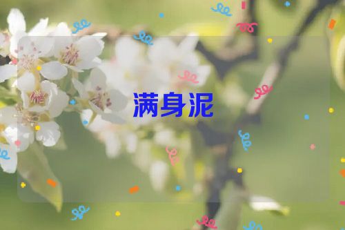 满身泥