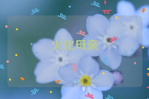 火化母亲