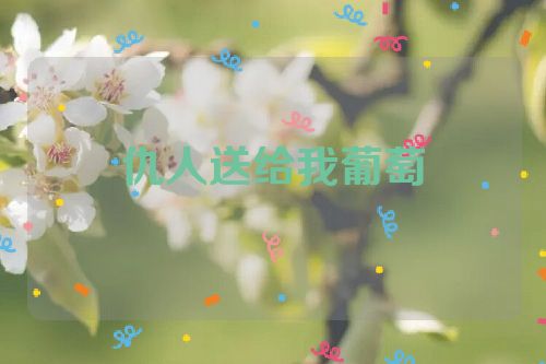 仇人送给我葡萄