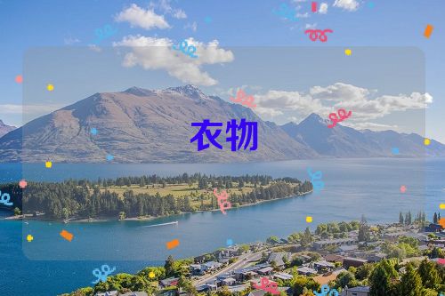 衣物