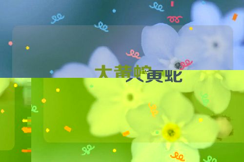 大黄蛇