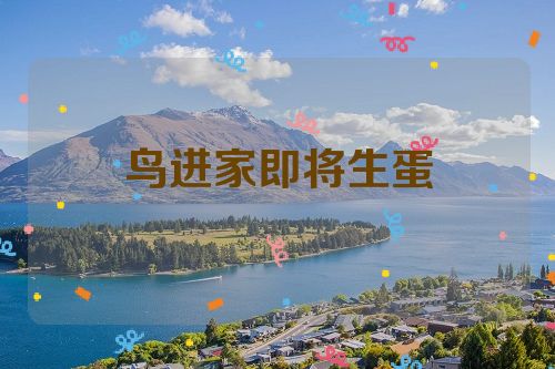 鸟进家即将生蛋