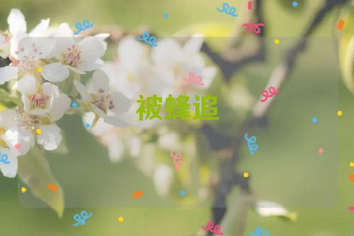 被蜂追