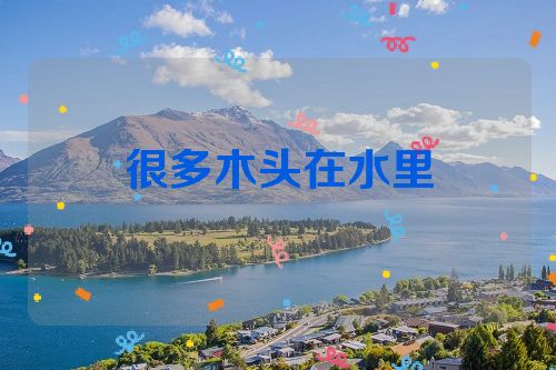 很多木头在水里