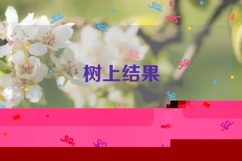 树上结果