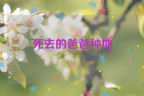 死去的爸爸种地