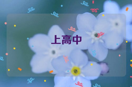 上高中