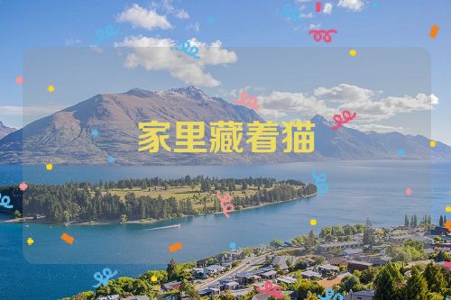 家里藏着猫