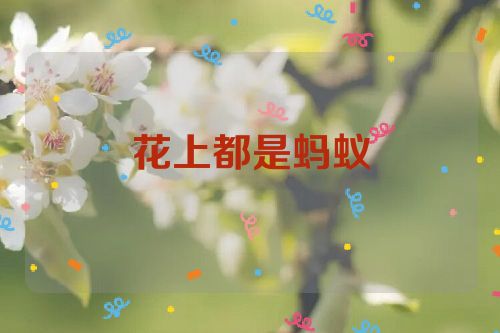 花上都是蚂蚁