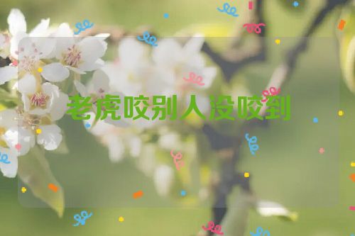 老虎咬别人没咬到