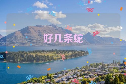 好几条蛇