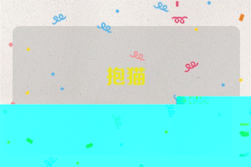 抱猫