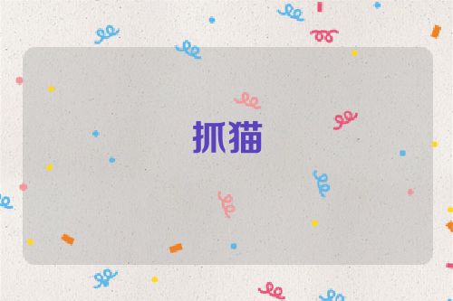 抓猫