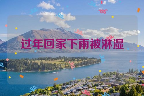 过年回家下雨被淋湿