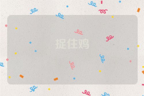 捉住鸡