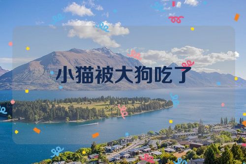 小猫被大狗吃了